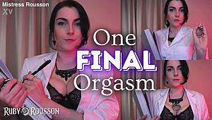 i’m in ruby rousson’s final chastity release arousal study