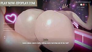 feeling the huge big ass in this emotional animation