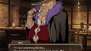 branded azel feels horny as a prostitute for big cocks in lewdcrest hentai