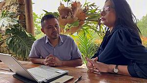 Horny boss drills pregnant employee hard to keep her job.