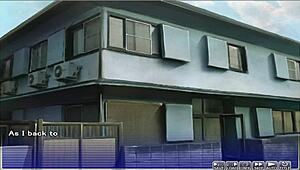 In the anime hentai game Apartment of Love, episode 5 involves groping her in various scenes