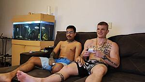 Bold Game Turns Into Wild Gay Amateur Action