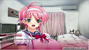 In the anime hentai game Apartment of Love, episode 5 involves groping her in various scenes