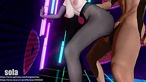 miyabi in an anime hentai adventure