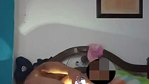 Hey, what’s up with this perverted aunt and nephew in the bedroom?