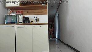 hey, wanna know about risky sex with my husband’s friend while he’s in the shower? we almost got caught banging in shorts!