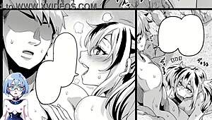 Beach vacation turns into steamy casual encounters for anime duo