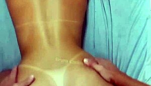 i sit on my husband's friend's big cock, getting wet pussy licked and cum in mouth. he films it all!