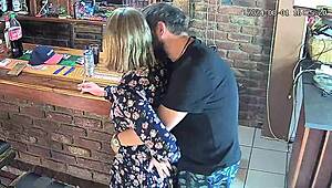 Hey, caught my husband banging the neighbor's wife!