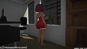 Velma Masturbates On Christmas Night With Big Tits