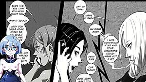 girls night out turns wild with futanari hentai surprises in anime style