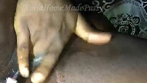 Yo, Naijahomemadepussy got a fountain down there, fingering solo like crazy! 💦