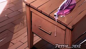 Frieren from Beyond Journey's End in hentai parody sex scenes