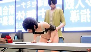 she got caught masturbating in hentai