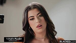 damn, gal ritchie rides a huge blacked monster cock in her first wild scene.