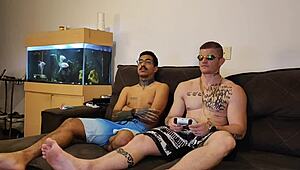 Bold Game Turns Into Wild Gay Amateur Action