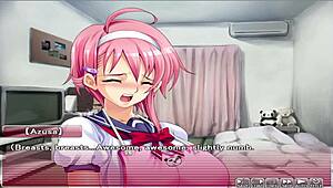 In the anime hentai game Apartment of Love, episode 5 involves groping her in various scenes