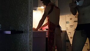 are asmodey and jasper fucking in the kitchen?