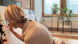 Just Painting My Studio Art Today