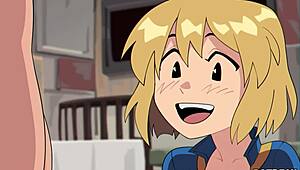 fallout game hentai parody with bent over action