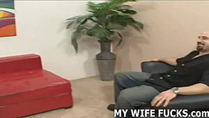 Loving stranger cock in tight pussy