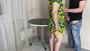 This Big Milf with Tight Tits Does Blowjob and Spreads Ass for Anal! 🔥