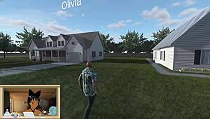 Sonia And Olivia Engage In Neighborly Encounters In Backyard And Hot Tub