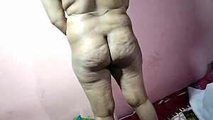 First Time Homemade Fun with Friend's Saggy Huge Boobs