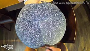 MysteriousKathy in tight leggings ready for hot Brazilian action