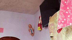 वाह, मेरी स्टेप मदर-इन-लॉ के रूम में ह्यूज क्रीमशॉट सोलो!