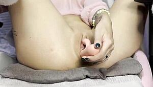 santa's gift got my pussy buzzing with hot orgasm this year