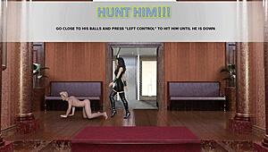 I feel so humiliated in this femdom hotel play