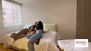 Scarlett y Chanel play wild with Tantaly sex doll!