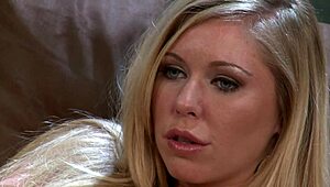 blonde milf in high heels sucking and banging a hard cock nonstop