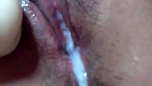 Japanese Girl Cums with Big Dildo