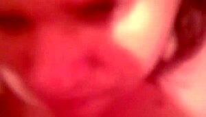 Hot bathtub blowjob and cum on those big natural tits in the bathroom!