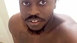 Intriguing mirror selfie session available for free with an exciting ending.