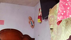 वाह, मेरी स्टेप मदर-इन-लॉ के रूम में ह्यूज क्रीमशॉट सोलो!