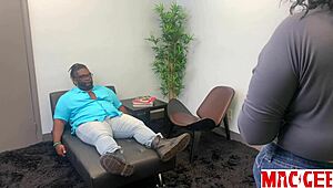 Behind the scenes peek at Mac's steamy sex therapy episode 2