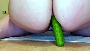 Hey girl, try this cucumber for anal training in dorm!