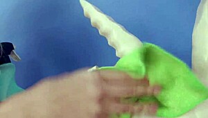 Rebel Rhyder Takes 3 Guys with DP, DAP, DVP, and Creampie