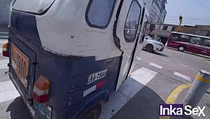 Charito, the Peruvian milf, gets banged by a mototaxi driver while Weberto sleeps.