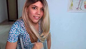 Doctor Penetrates Horny Blonde Patient in Medical Office. Intense Action During Consultation Leaves Her Satisfied.