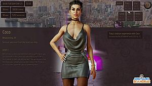 Ep9 shows Tracy grinding her pussy on his cock in wild hentai.