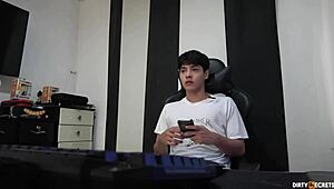 Stepson Agreement to Fuck My Wife Behind Trans Girlfriend's Back