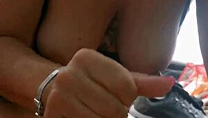 Blowjob In Tent With Hot Cum!