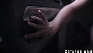 Bipolar Hitchhiker Kirsten Scott Takes Rough Cock in Car