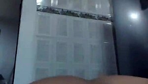 my stepnephew asks for dishwashing help but i end up fucking him instead