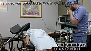 Aria Nicole Gets Fucked Hard and Creampied in Hospital with Latex Nurse Spreading Her Petite 18+ Ass