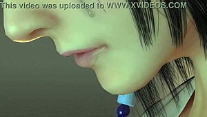 In Final Fantasy, she gets her pussy fucked hard by big cock